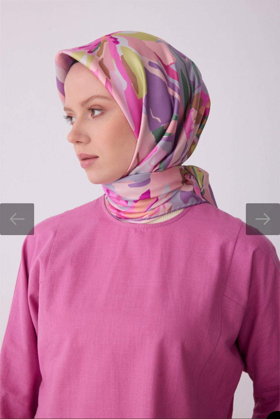 Belli  %100 Twill İpek Eşarp