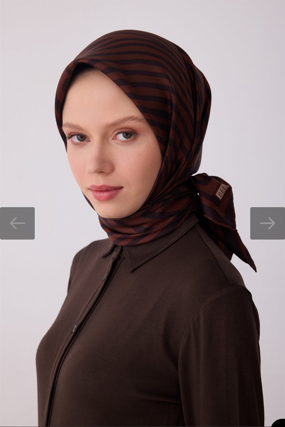 Belli  %100 Twill İpek Eşarp
