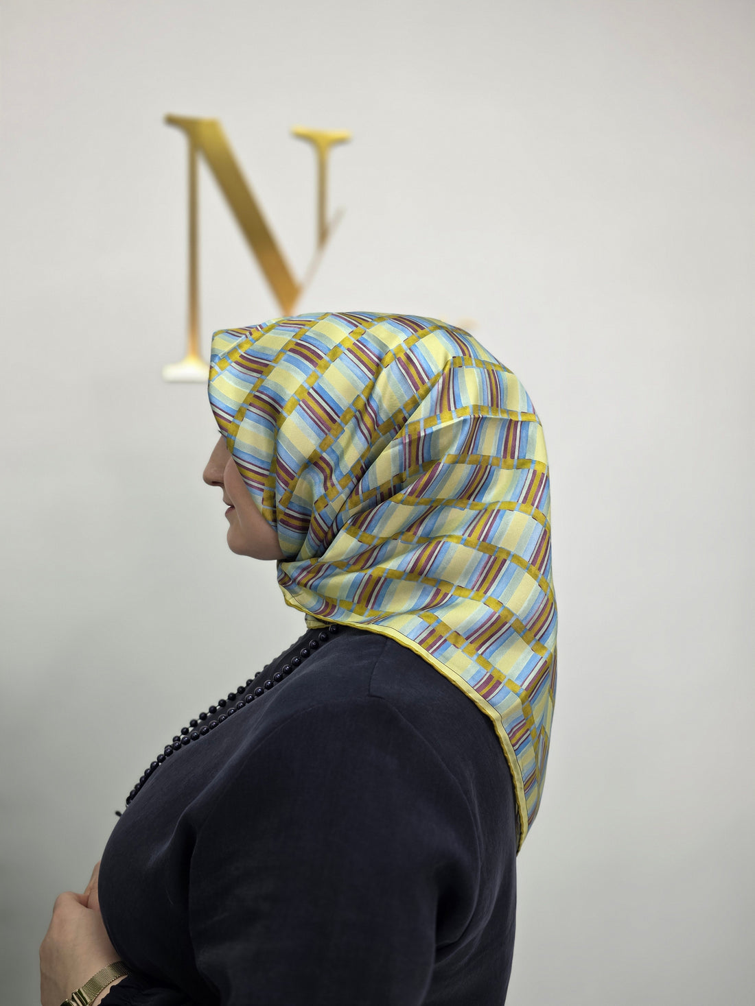 Belli  %100 Twill İpek Eşarp