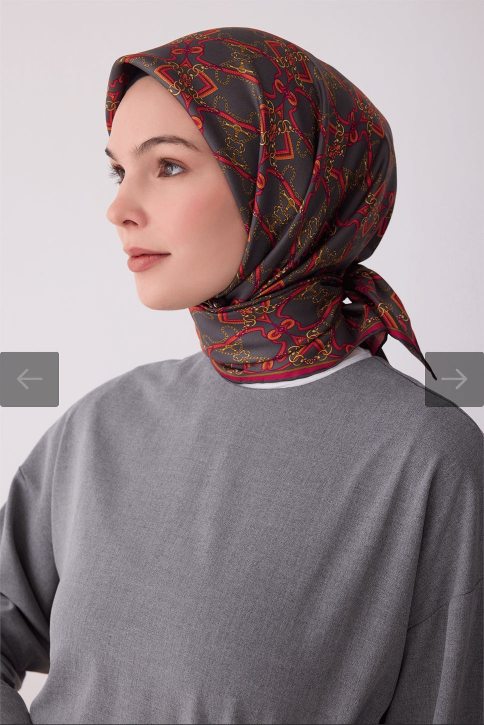 Belli  %100 Twill İpek Eşarp
