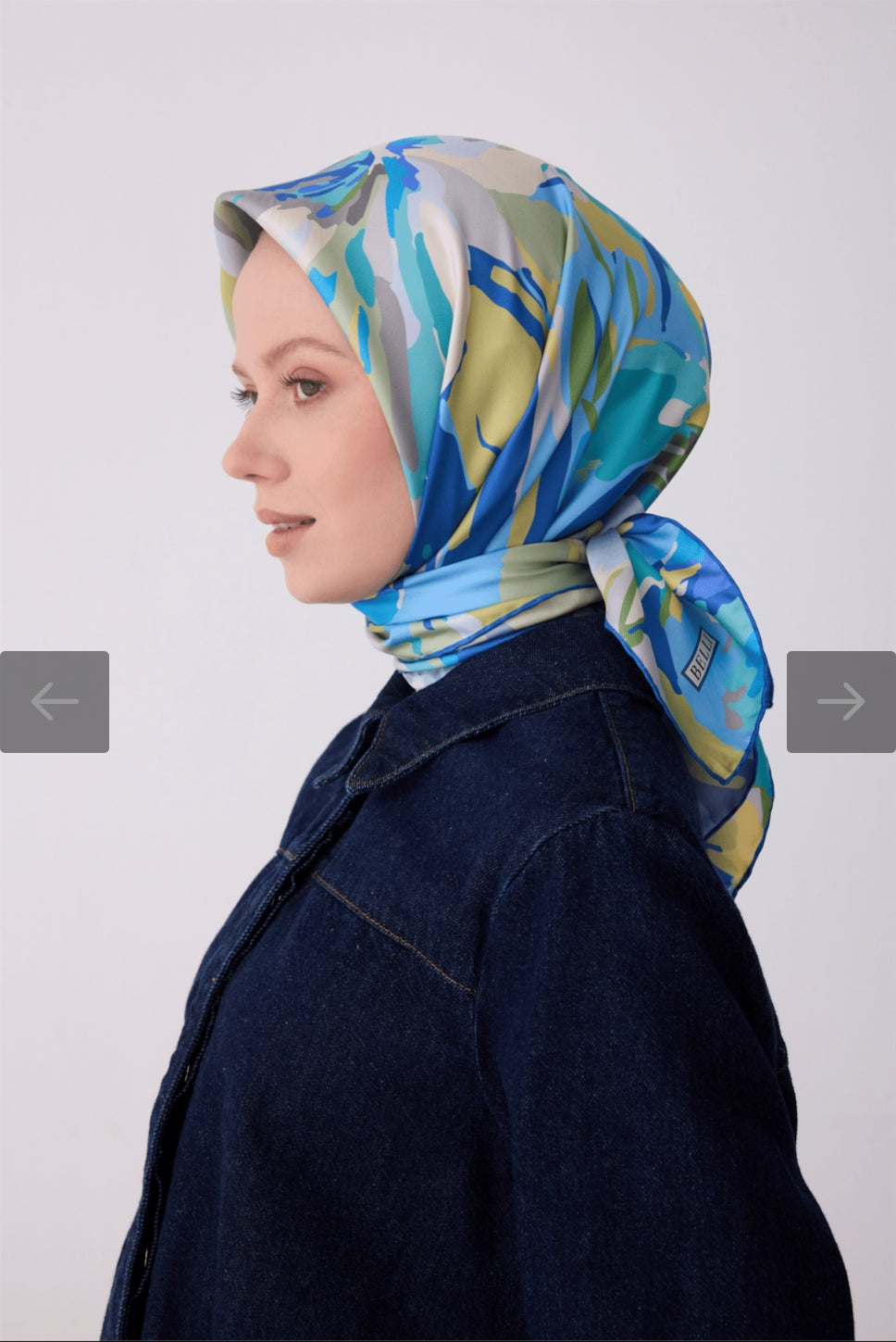 Belli  %100 Twill İpek Eşarp