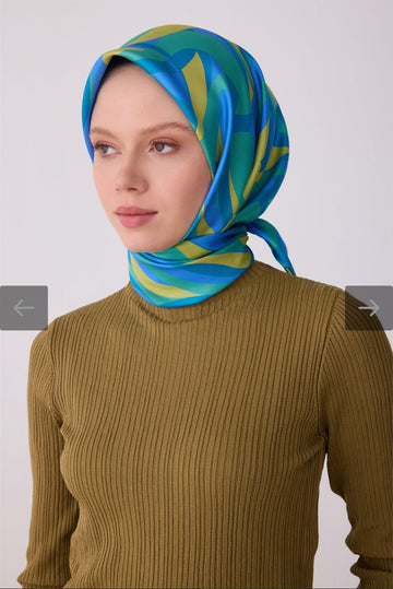 Belli  %100 Twill İpek Eşarp