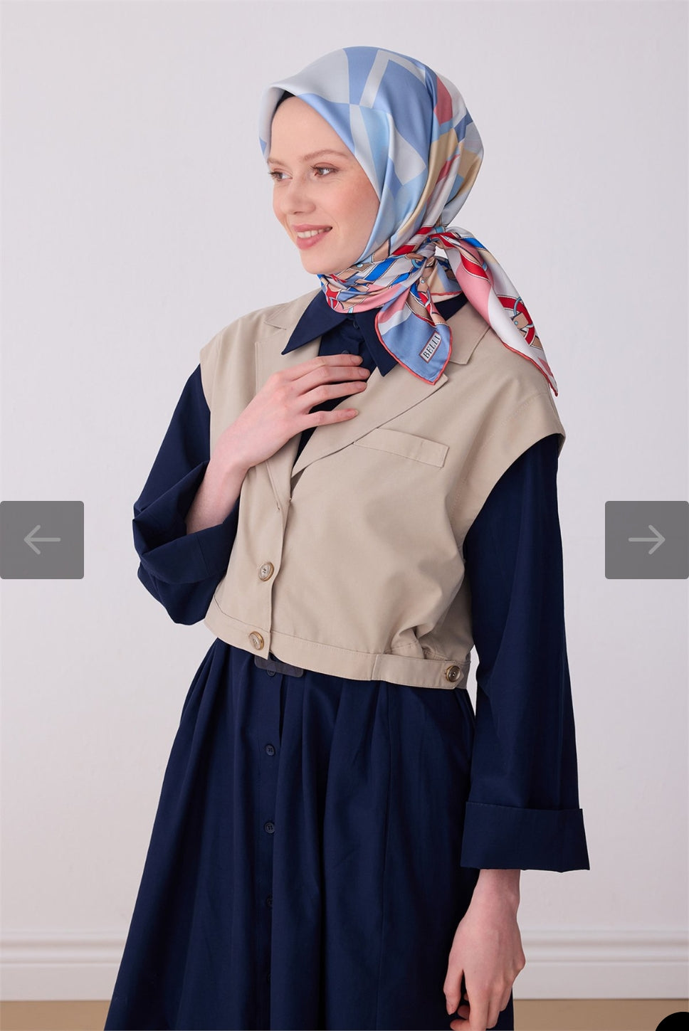 Belli  %100 Twill İpek Eşarp